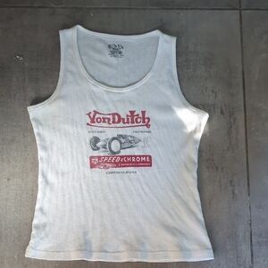 Vintage Von Dutch Tank Top Size One Size Fits All